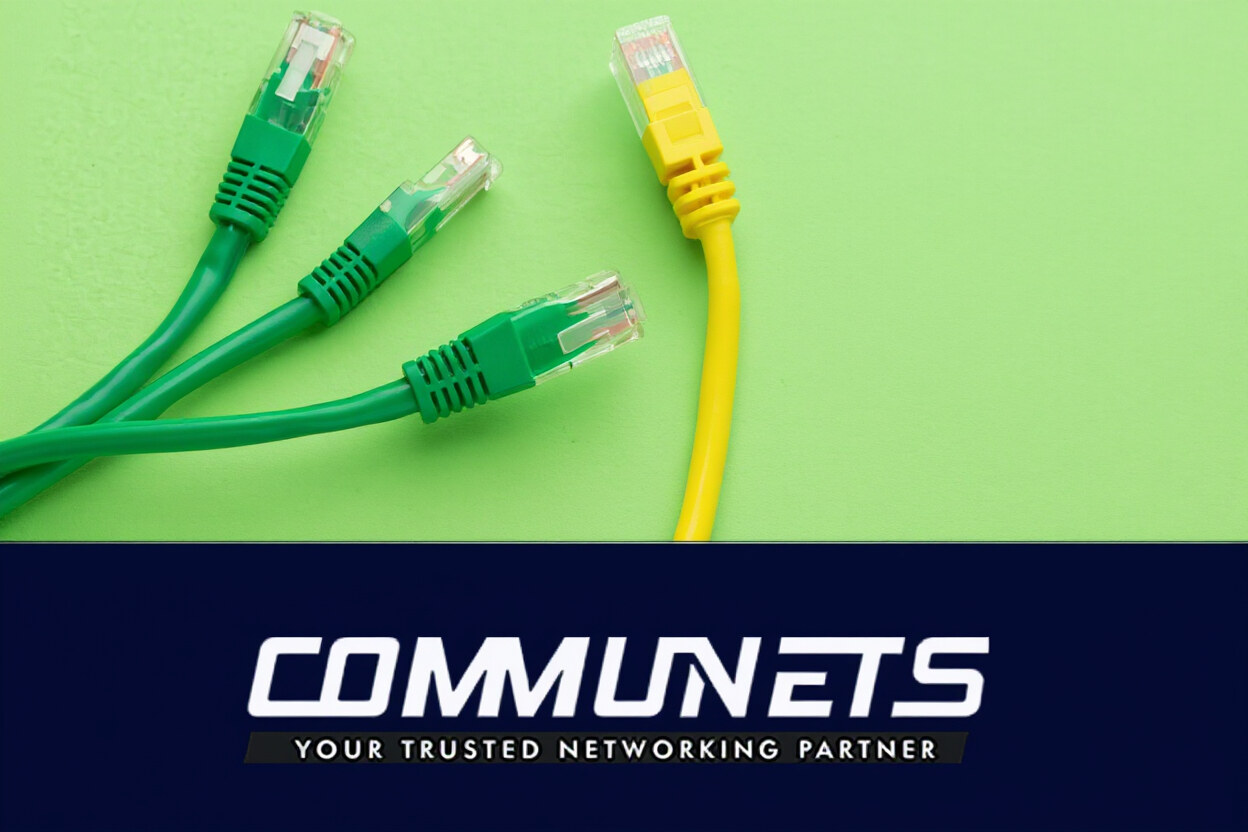 High-speed fiber optic lines installed for fast data transmission